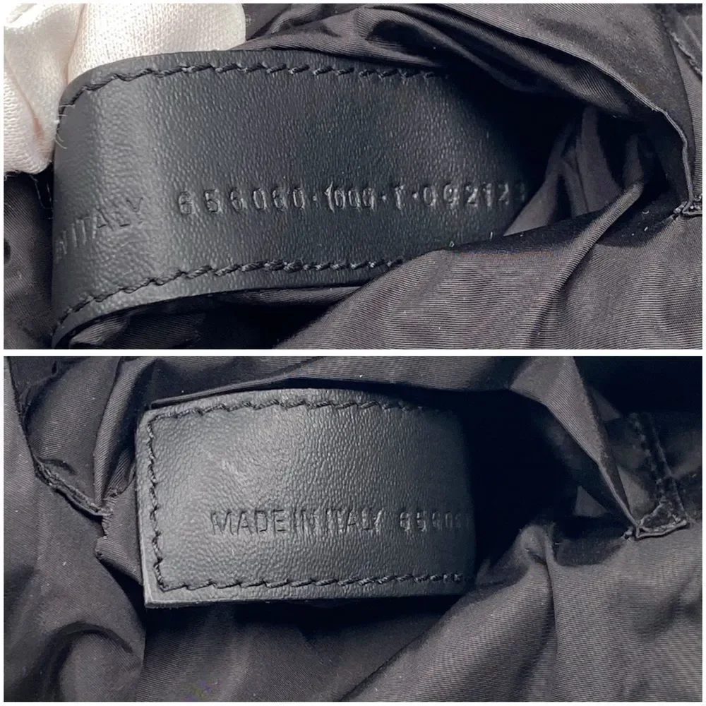 Balenciaga Black Nylon Mini Backpack Bag